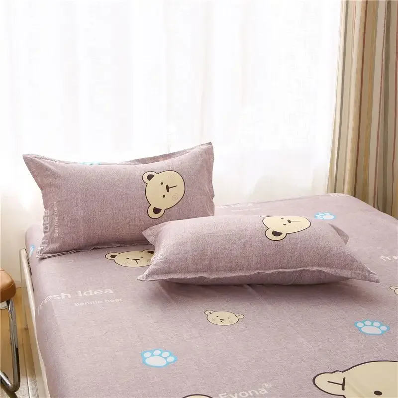 Funda de almohada universal, cama individual, funda de almohada para cama doble, sin pilling ni decoloración, apartamento de hotel, funda de almohada para dormitorio de estudiantes