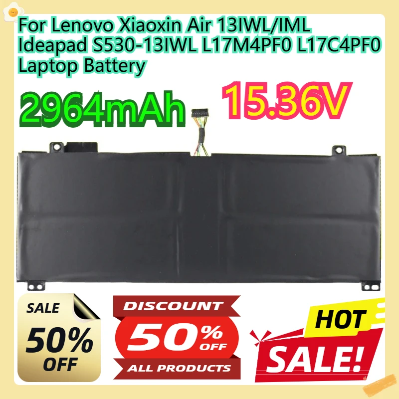 

Для Lenovo Xiaoxin Air 13IWL/IML Ideapad S530-13IWL L17M4PF0 L17C4PF0 аккумулятор для ноутбука
