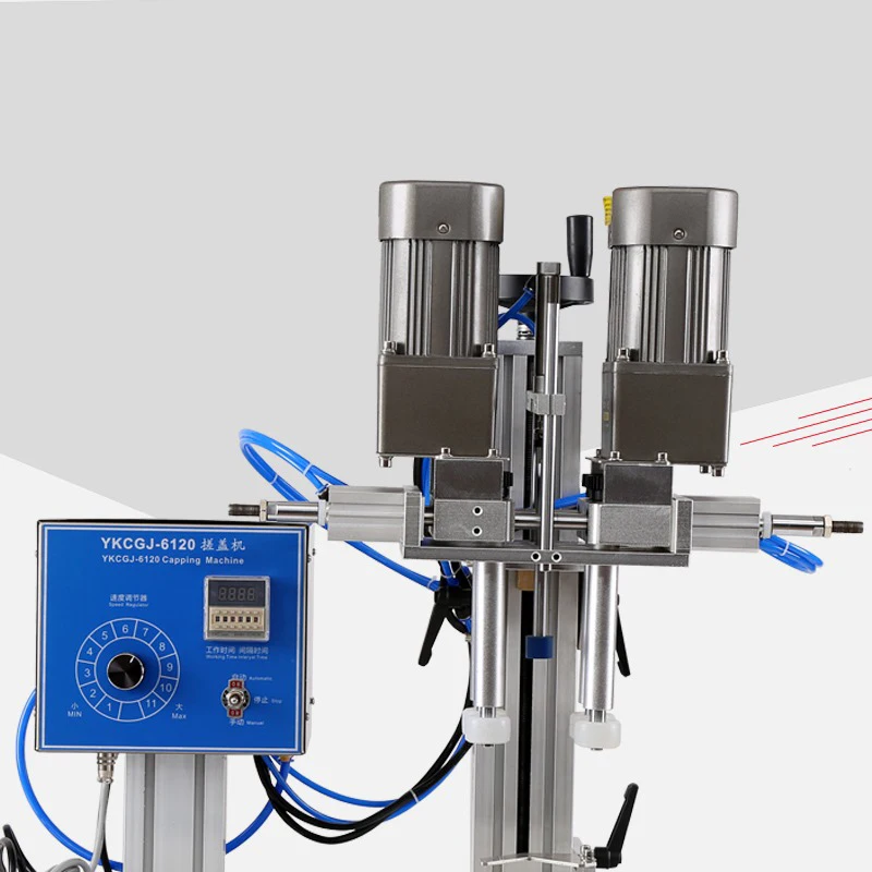 Duckbill Capping Machine Pneumatische Automatische Capping Machine Cosmetische Capping Machine Spuitfles Capping Machine 50-90Mm