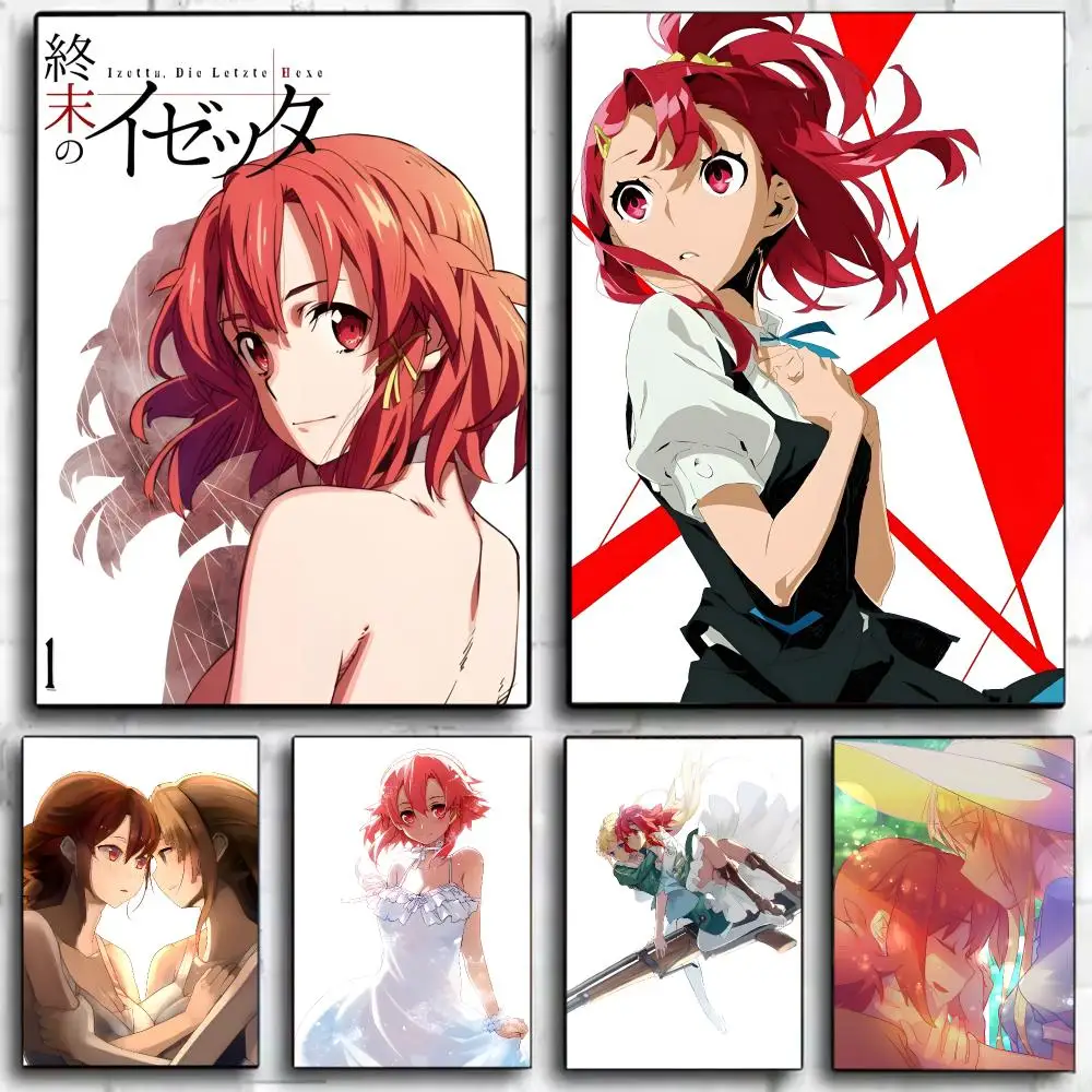 fantasy witch i-Izetta The Last Witch Poster Wall Art Print Decorative Mural Home Decor Gift Unframed