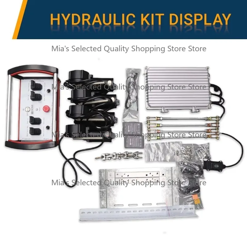 

Hydraulic Wireless Remote Control Full Model Compatible with IP68 Protection And Wide Temperature Range 7 Custom Functions