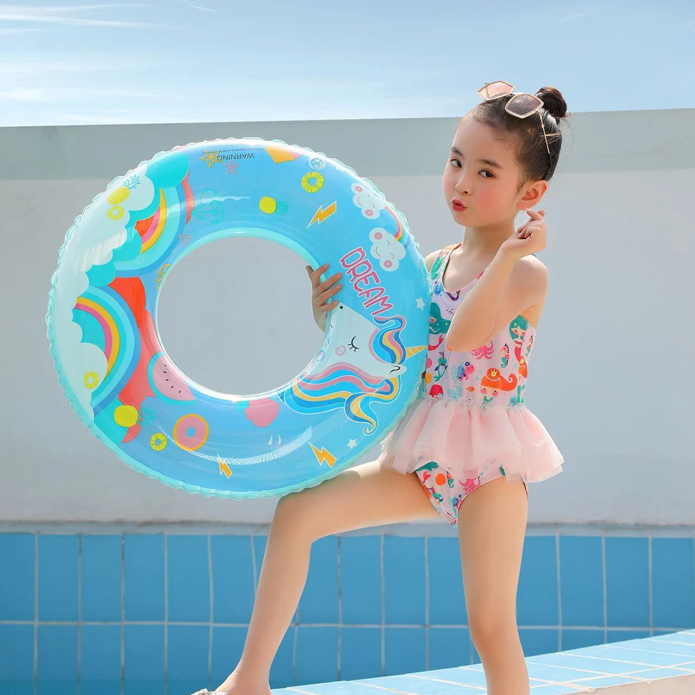 

Unicorn Flamingo Baby Swim Ring Tube Swimming Seat Ring For Child Adult Swimming Circle Float Pool Bathtub Water Sport Play Toys