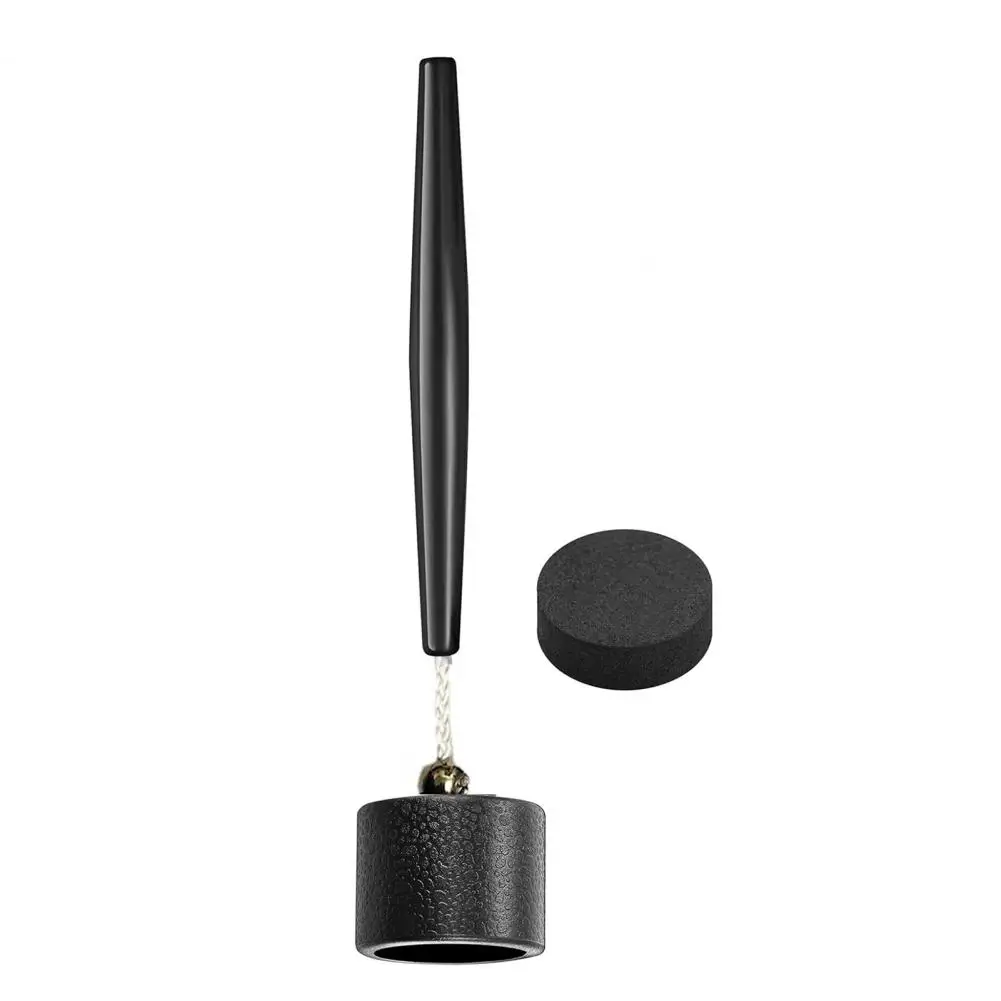 Compact Chalk Holder Portable Pool Cue Chalk Holder Set with Stainless Steel Clip Magnetic Snooker for Billiard for Birthday