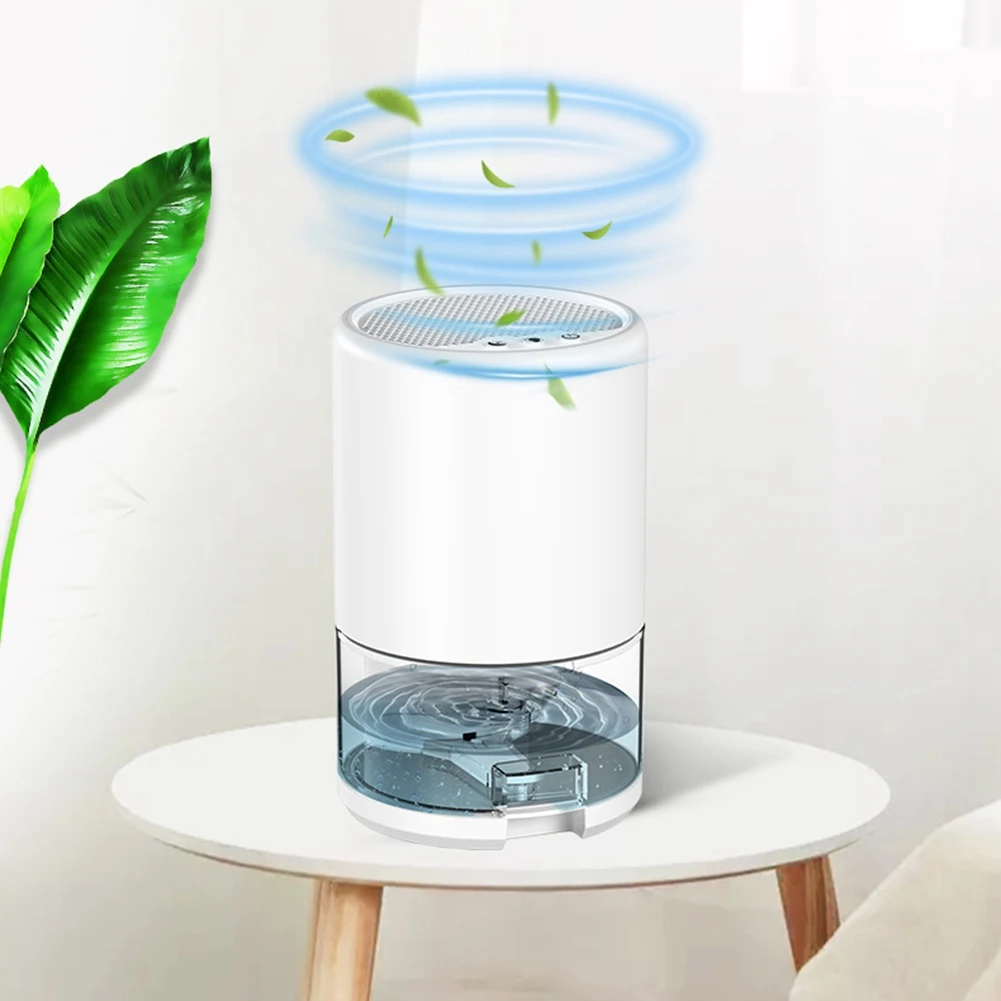 ABRS-Portable Premium Dehumidifier Dehumidifiers For Kitchen, Mute Moisture Absorbers US Plug Black