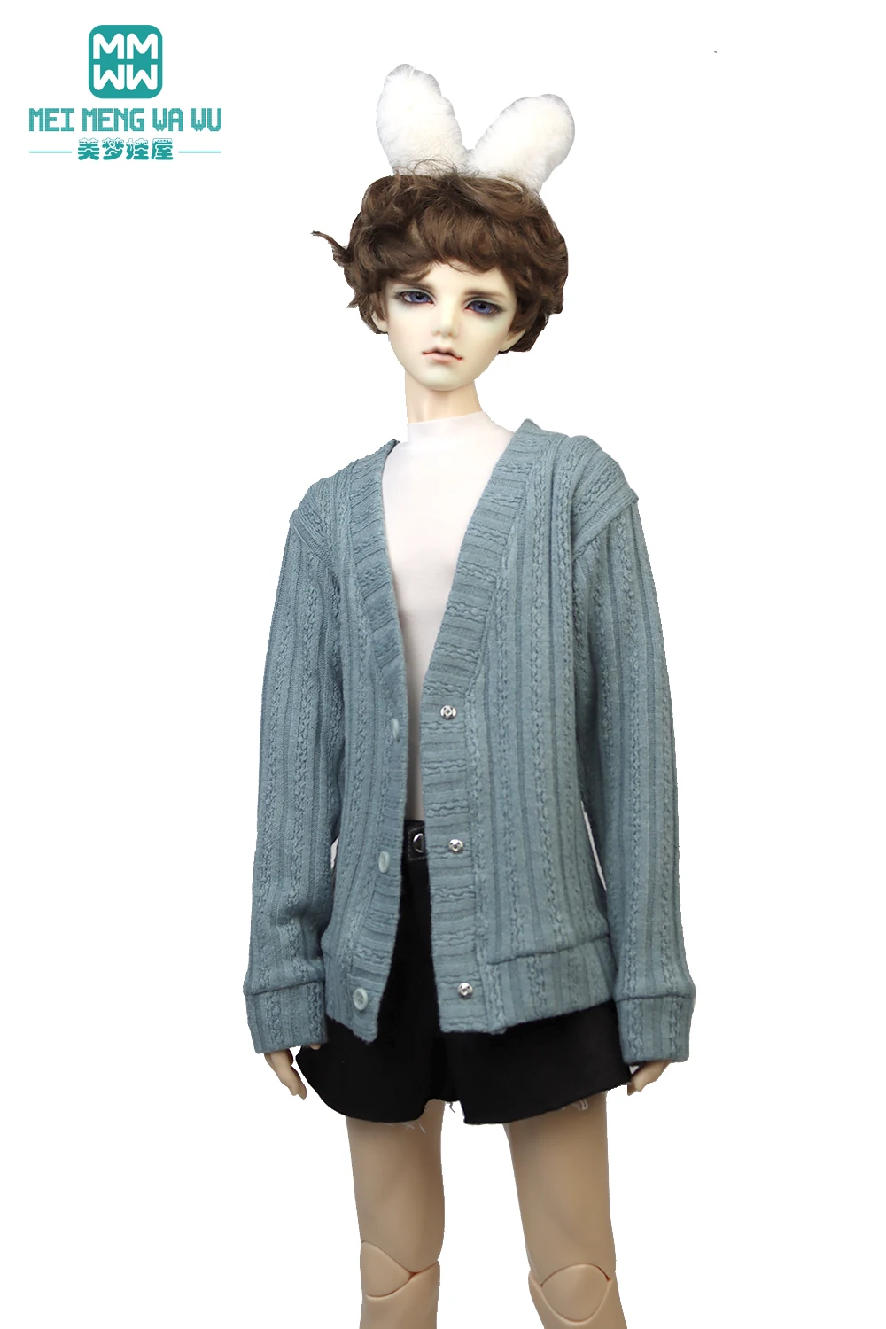 Convient pour 65--70 cm BJD oncle garçons SD13 SD17 pulls à la mode cardigans combinaisons cadeaux