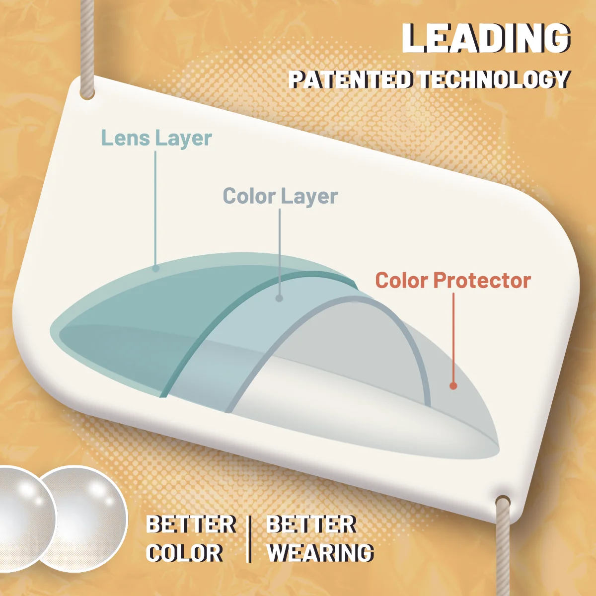 VISUASHOW Hidrocorcolor Farbige Kontaktlinsen 14,2 mm Halbjährliche Verwendung Natürliche Weiche Linsen Tägliche Kosmetische Kontaktlinsen – Detail 6