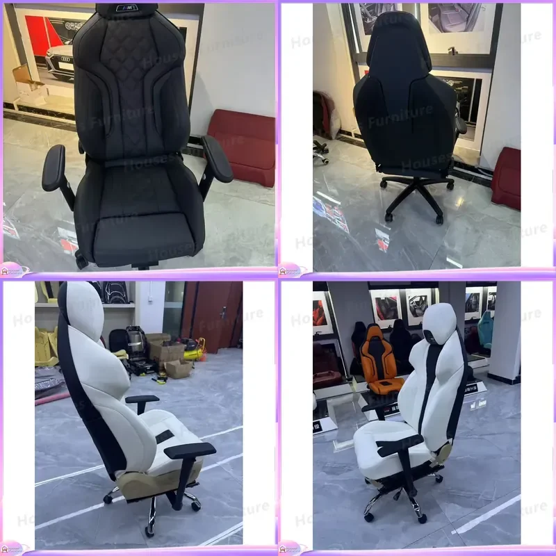 Ergonomic Racing Gaming Chair Adjustable Office Computer Desk Seat High Back Recliner Gamer Chair Customizable Color Logo
