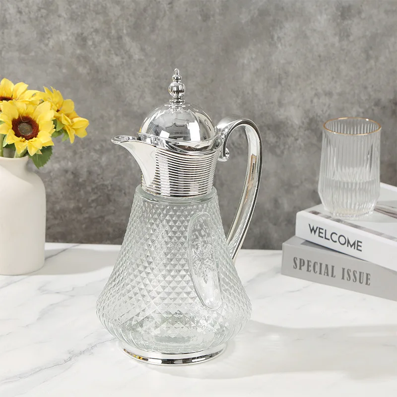 Middle East glass kettle set Home hotel Office glass cold kettle