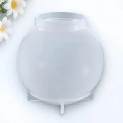 

Easy Release Silicone Crystal Ball Mold for DIY Crafting Resin Balls Globes Candles Decorative Ornaments Crystal Ball Mold