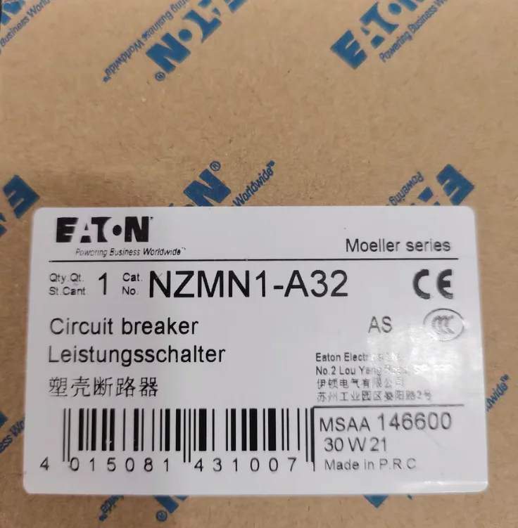 

New original EATON protected moulded Case Circuit breaker NZMN1-A32