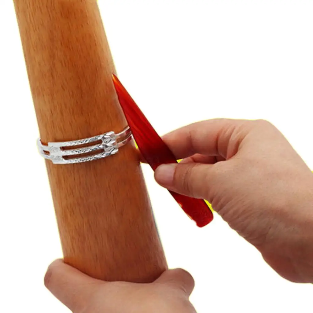 Natural Agate Jewelry Cleaning Polishing Tool 9cm Buffing Knife for Gold Silver Jewelry Repair and Maintenance