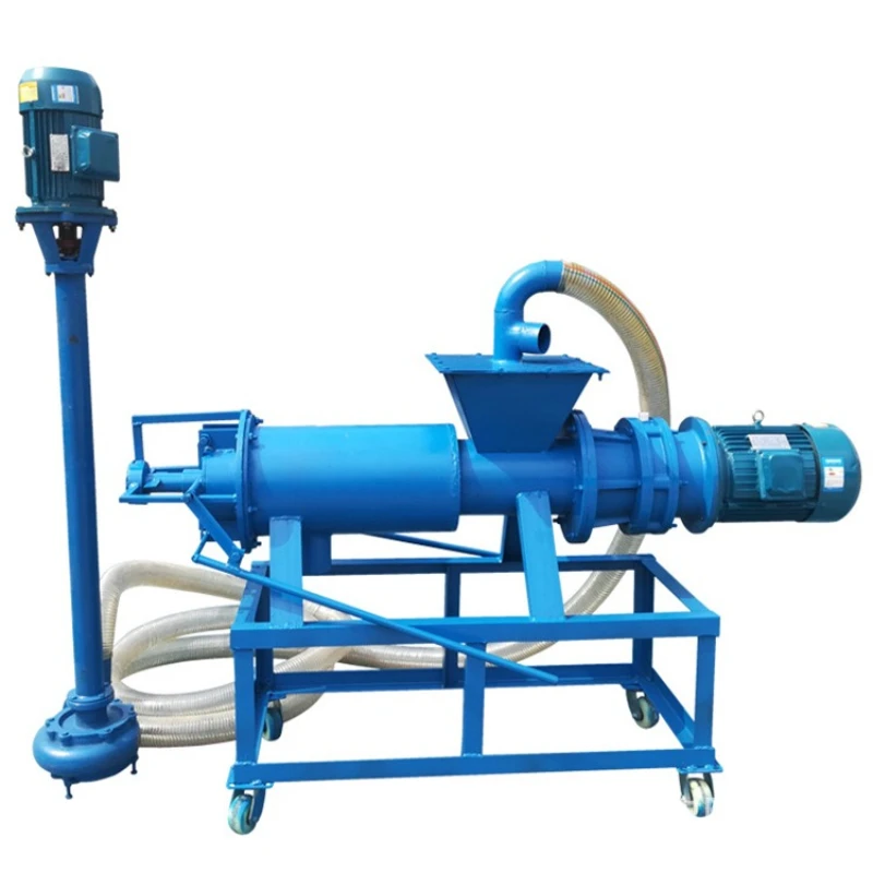 

Solid dry and wet separator, livestock and poultry manure separator