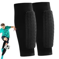 Ski Shin Pads Ski Shin Guards Socks Women Honeycomb Breathable Shin Guards Soccer For Sports For Kids And Adults