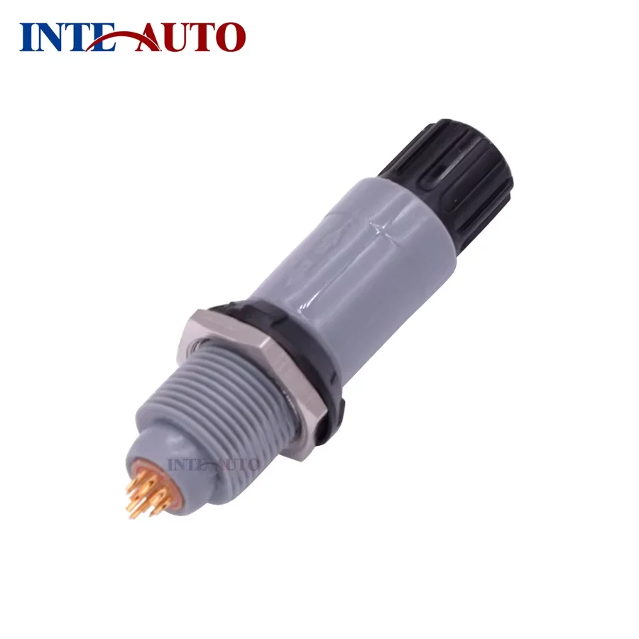 1P series plastic medical push pull self-latching male plug female socket connector,M14 size 10 pins TAG.M1.0 ZKG.M1.0