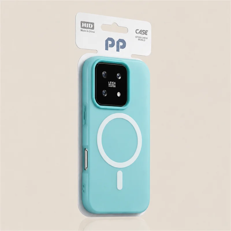 for Xiaomi 15 5G 2-Layer Jelly Design Translucent Cases Drop-proof Shockproof Protective Phone Covers Xiaomi15 Magnetic Armor view 5
