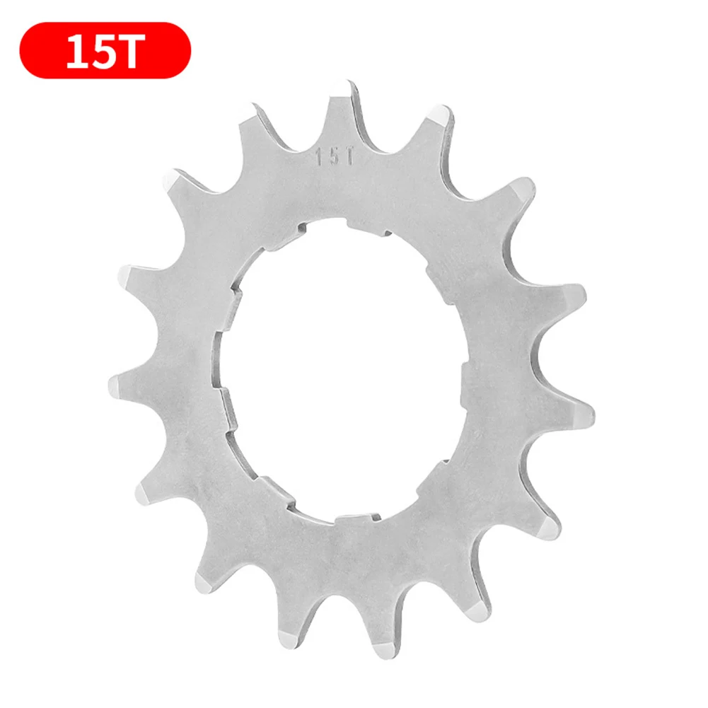 Bicycle Single Speed Sprocket Bike Gear Fixed Single Speed Cog Thread Ring 12/13/14/15/16/17/18T Cycling Accessories