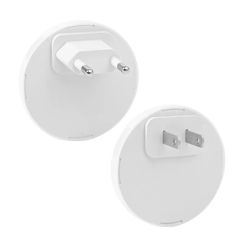 Lichtsteuerung Sensor LED Nachtlicht US/EU Stecker Wandleuchte für Badezimmer Schlafzimmer Zuhause Küche Korridor Energiesparende Nachtlampe