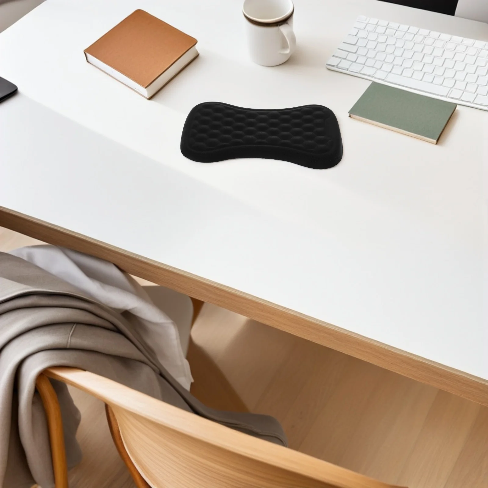 2Pcs Comfortable Wrist Cushion Support Mouse Keyboard Wrist Rest Ergonomic Office Gaming Laptop Pad Keyboard Rest