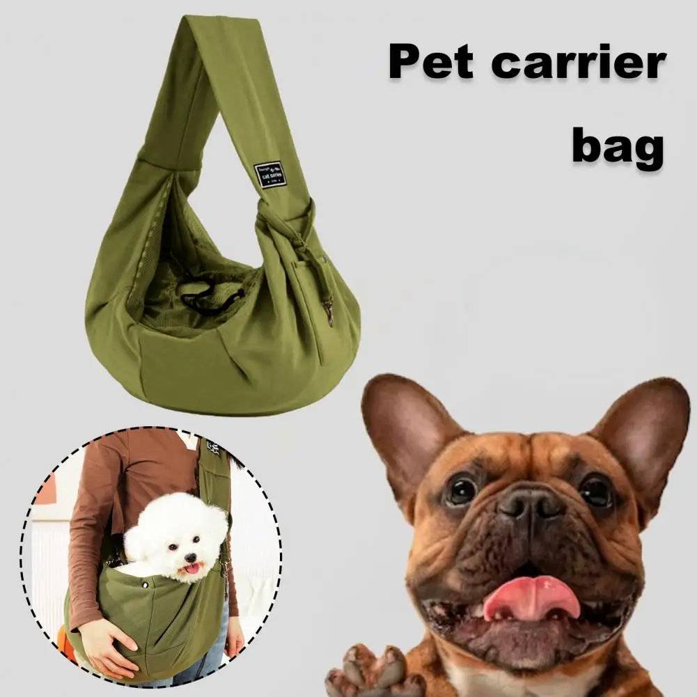 

Dog Pouch Comfortable Pet Carrier Bag for Safe Travel with Dogs Cats Portable Secure Dog Cat Travel Bag for Outings Walks Cat