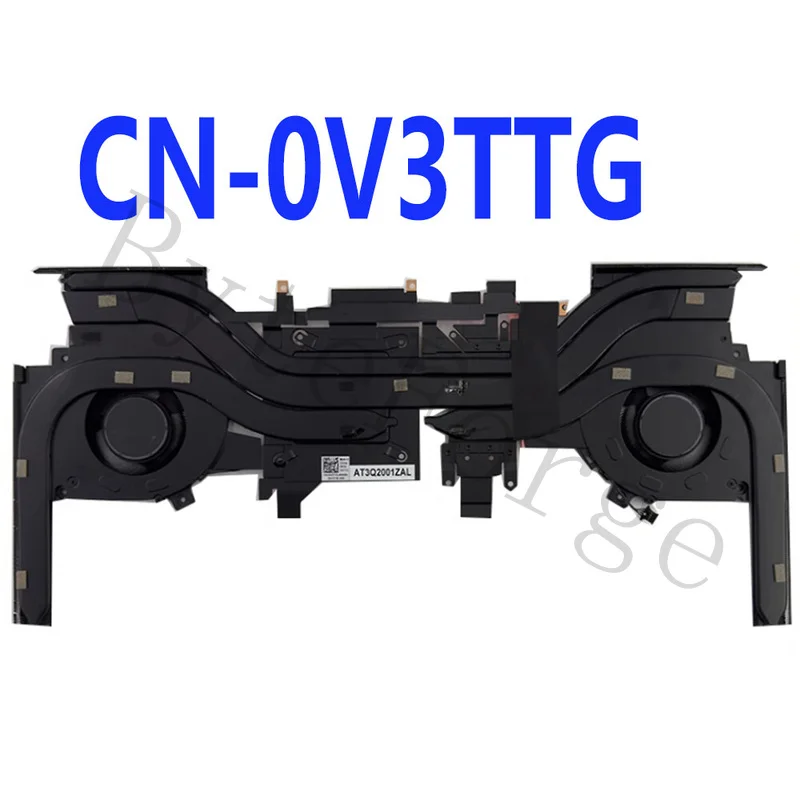 OEM Replacement  For DELL Alienware X15 R2 Laptop GPU CPU Cooling FAN Heatsink CN-0V3TTG V3TTG