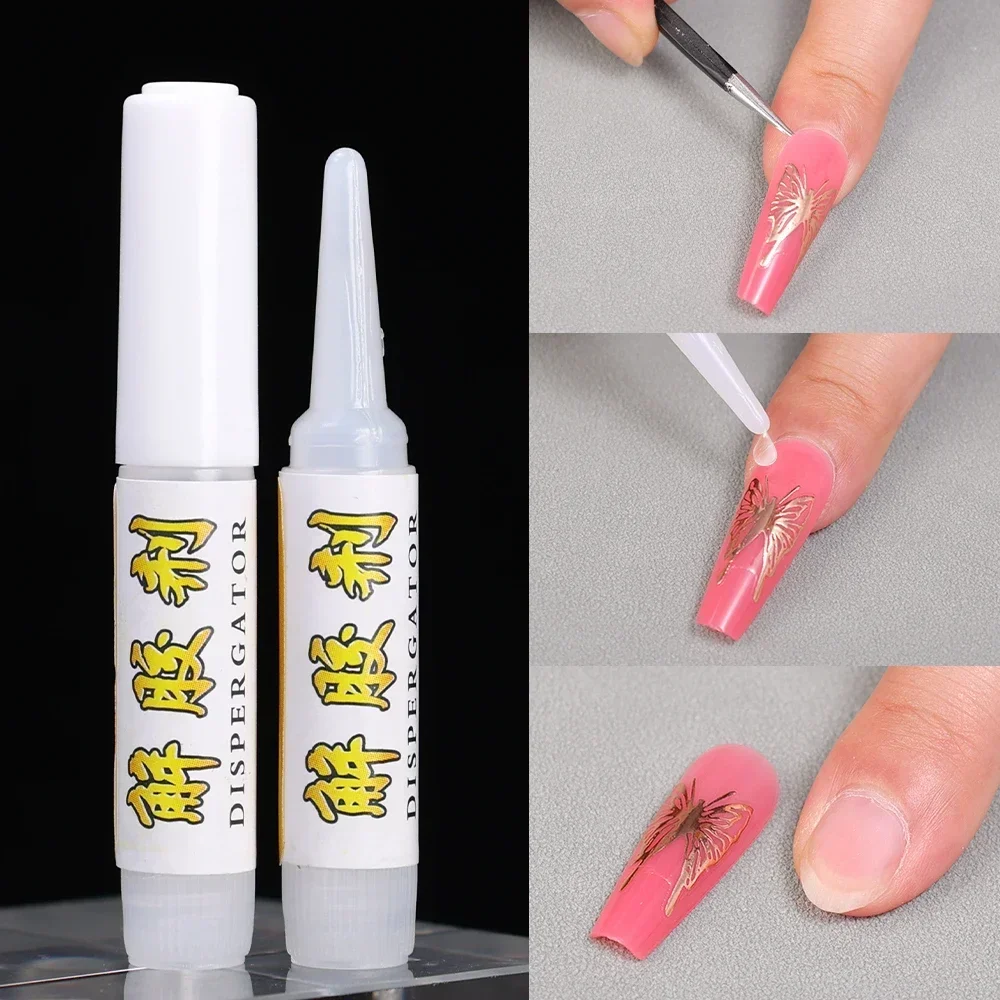 10/20 Stück Entfernen von Debonder-Kleber zum Entfernen falscher Nägeln Strass-Flüssigkeitsentferner Entfetter Nail Art Maniküre-Reiniger-Werkzeuge