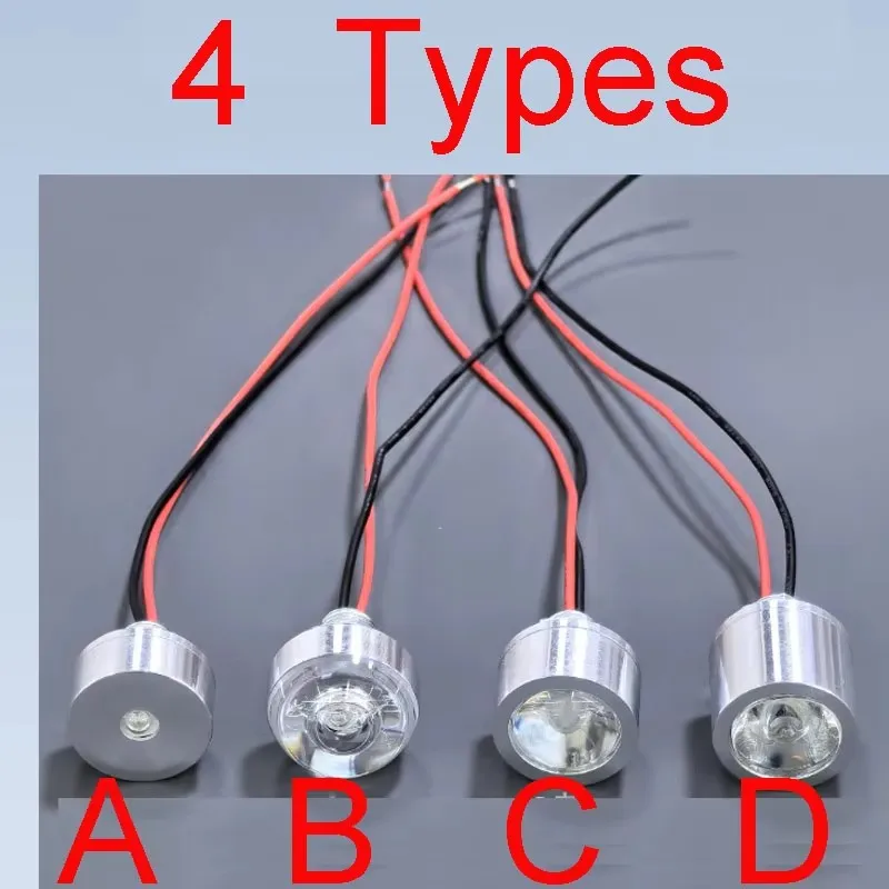 10PCS Surface Mounted Small LED Spotlight Floodlight 3V 5V 12V 24V 3000K Nature White 4000K Cool White 6000K Neutral White