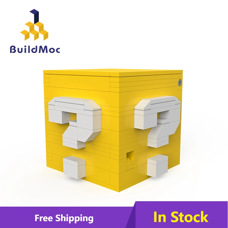 

MOC Decryption Box Building Blocks Set Question Mark Intelligence Idea Assemble Puzzle Case Toys For Children Kid Birthday Gifts