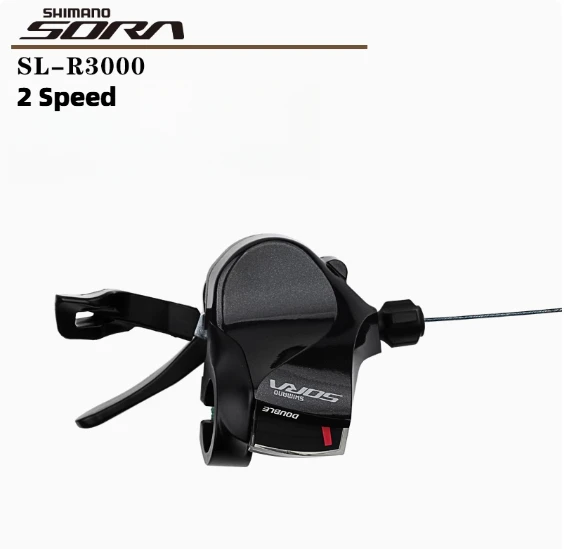 Shimano-SL-R3000フラットバーシフターレバー、9スピード、9 sロード