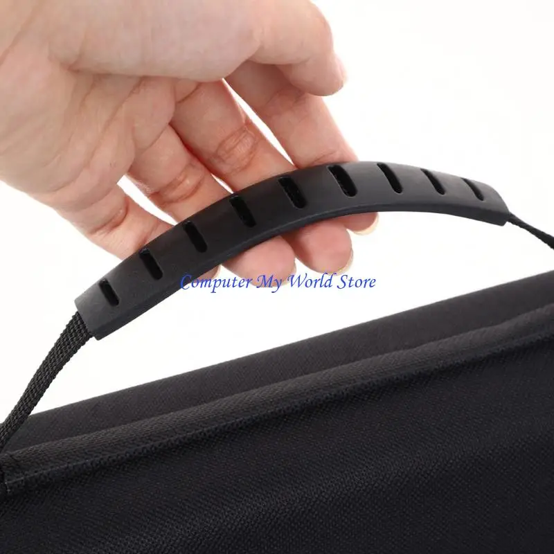 Y08B Protective Double Microphone Carrying Bag Shockproof Waterproof Design Hold 2Mics Cables Compactly Storage Box