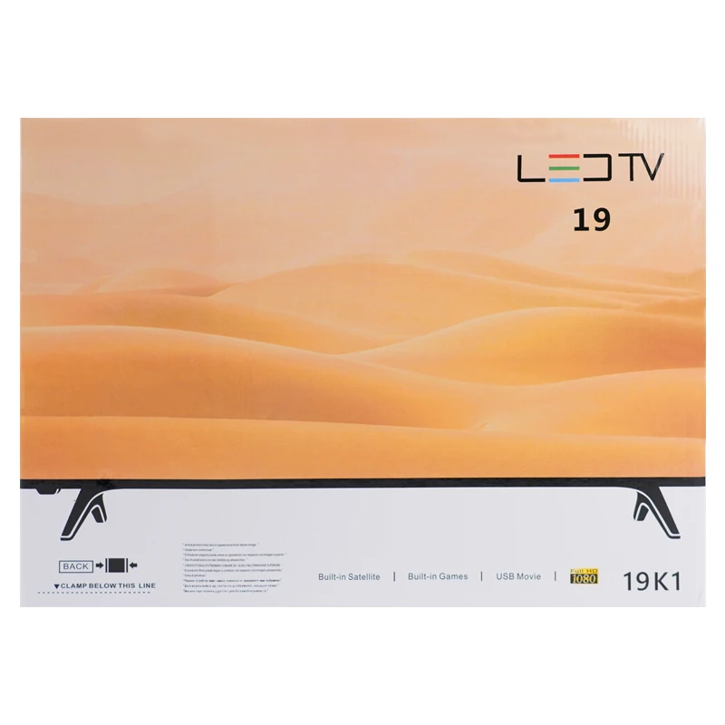LEDTV 19  -Gold Color BOX New Led Tv 19 Inch Television Led 32 Inch Ecco Motherboard 19 Inch Smart Tv Television Smart Tv Stick