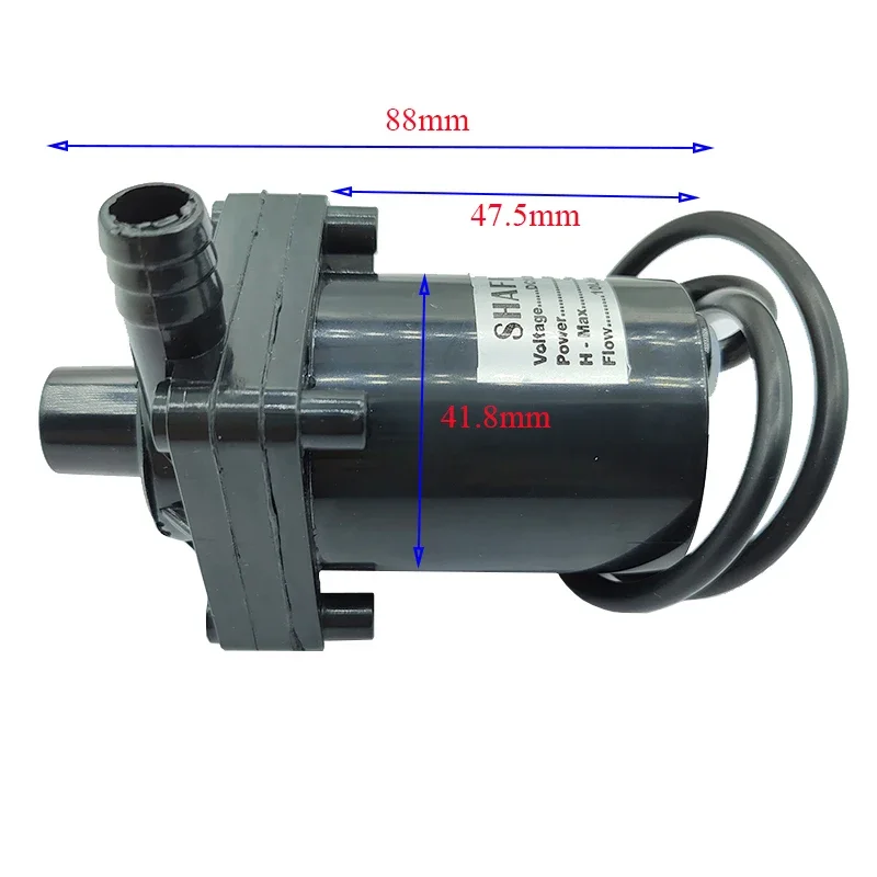 Micro pompe à eau auto-amorçante, 8W, 10L, M, DC 12V, 9V-12V, grand débit, pompe d\'aspiration, pompe SubSN