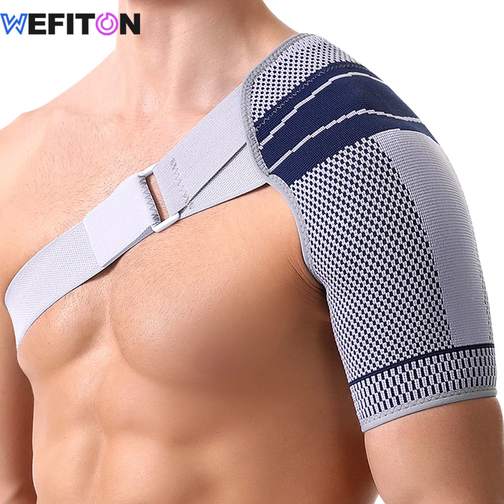 1PCS Shoulder Stabilizer Brace with Adjustable Strap - Support for Rotator Cuff, Injury Prevention,Dislocated Shoulder, Bursitis