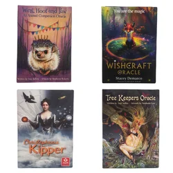 Full English Oracle Cards Wishcraft Oracle Tree Keepers Oracle For Christmas Holiday Gift Party Divination Board Game Card