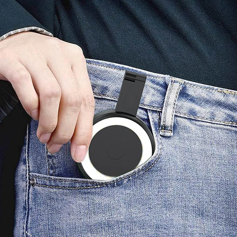 N15R-Magsafe Magnetic Selfie Ring Light LED Fill Light Adjustable 180° For Iphone And Android Phone Holder