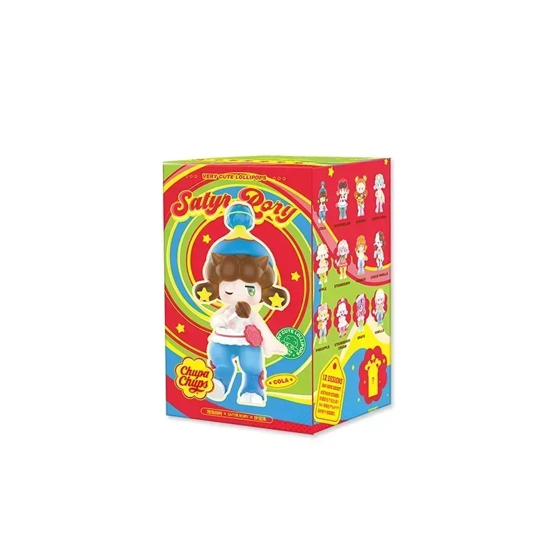 

POP MART Satyr Rory X Lollipop Series Blind Box Mystery Figure Cute Anime Desktop Ornament Collection Toy Doll Gift