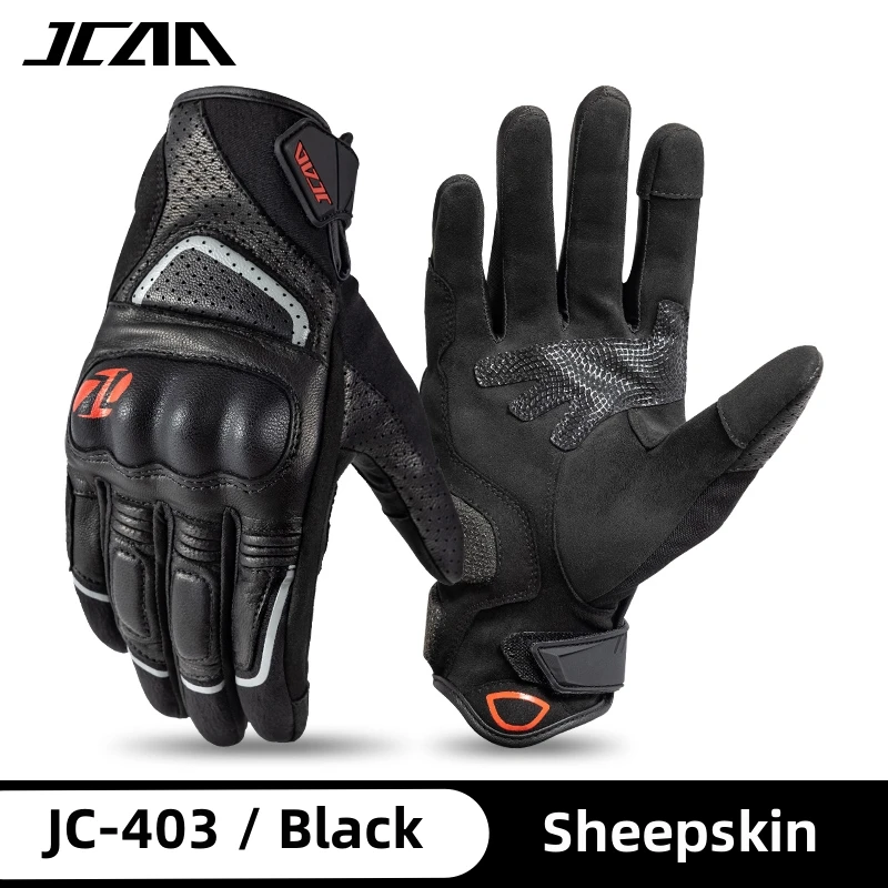 

Retro Motorcycle Leather Gloves Sheepskin Leather TPU Shell Protective Motorcycle Gloves Anti-fall Bicycle Moto Gloves
