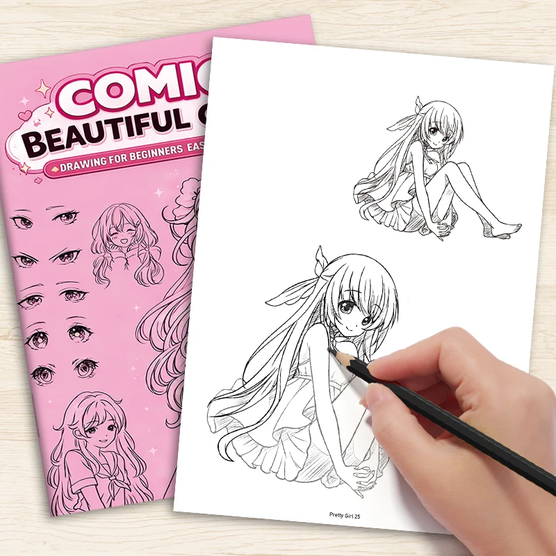 

Научитесь рисовать красивых девушек в стиле комиксов: пошаговое руководство для начинающих