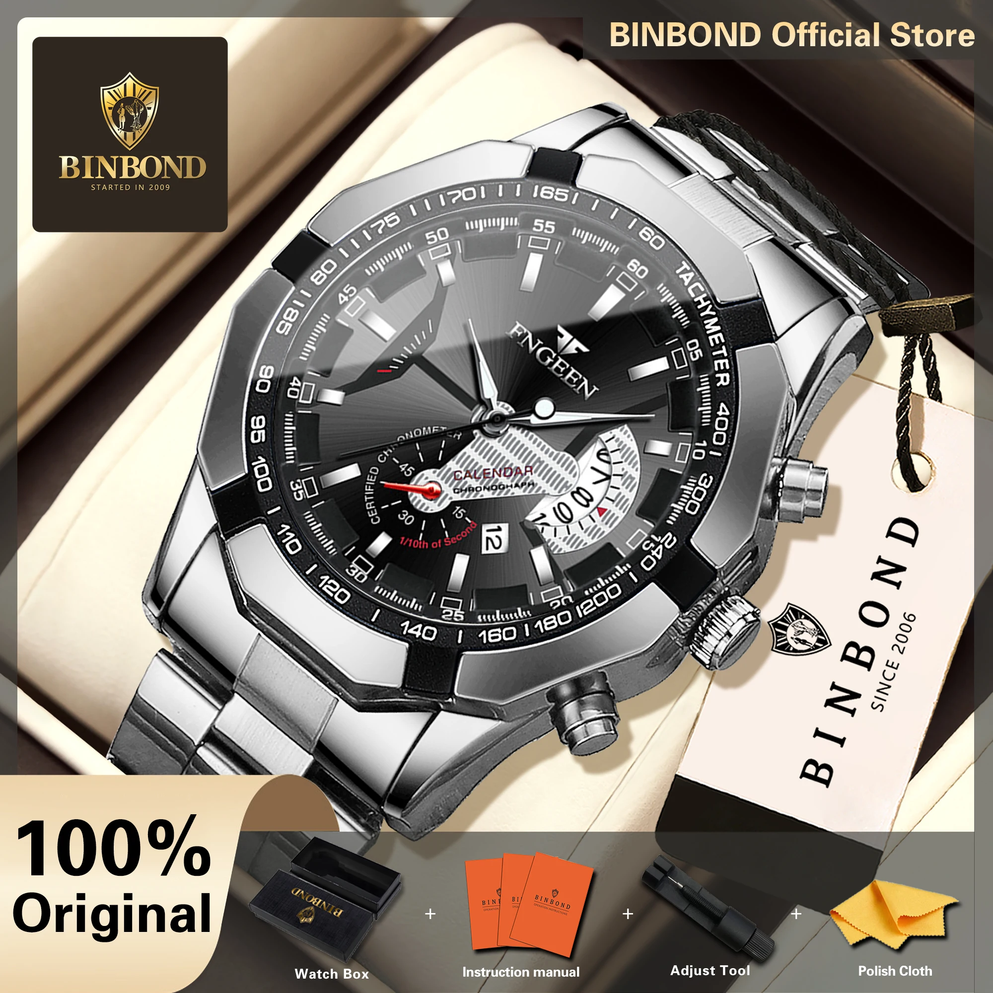 Luxury Watch And Price - BINBOND Quartz Watches For Men Luxury