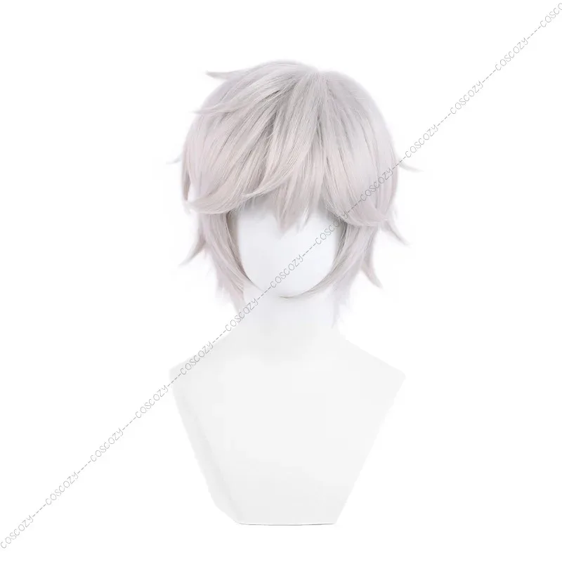 Hell's Paradise Gabimaru Cosplay Costume Jigokuraku Ninja Black Uniform Short White Wig Party Carnival Event Men Cosplay Costume