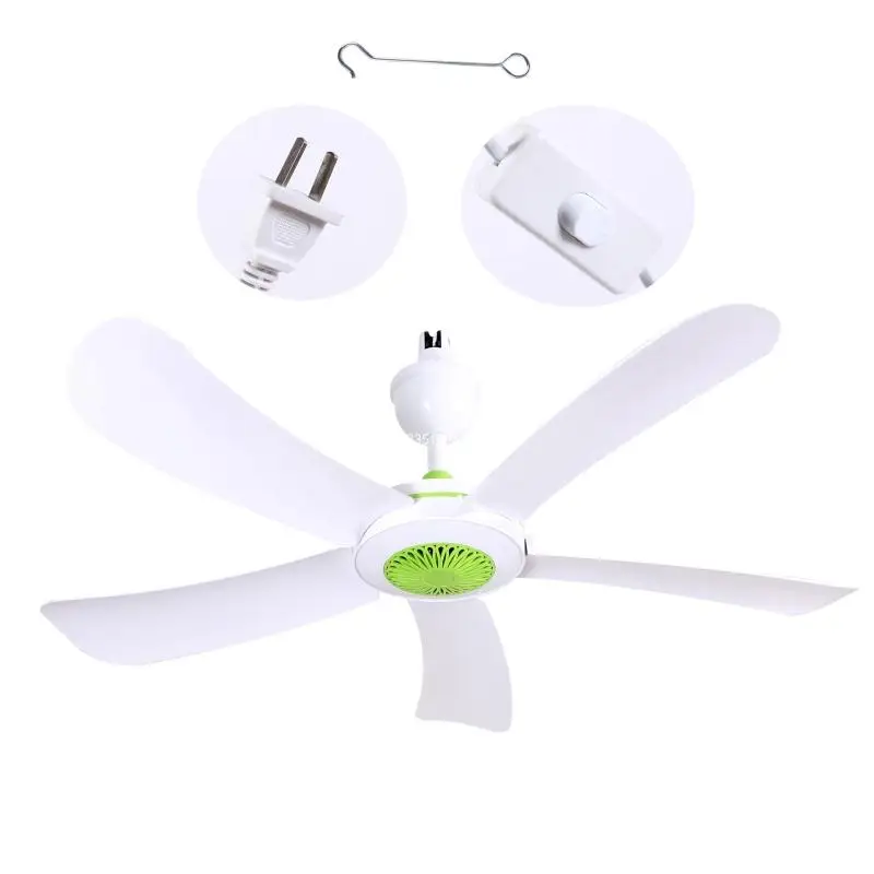 31 inch Dia Silent Hanging Fan Ceiling Fans 220V for Dormitory Room Household Dropship