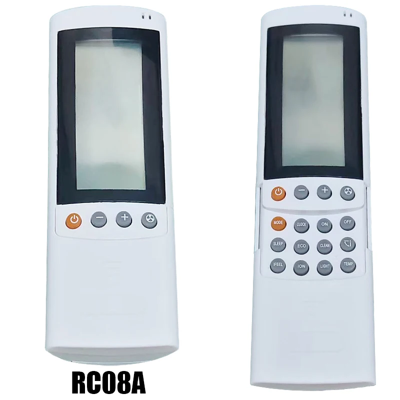 Remote Control RC08A Conditioner Remote Control for Airwell Electra Gree RC08A for Airwell Replaced Plastic Air Conditioning