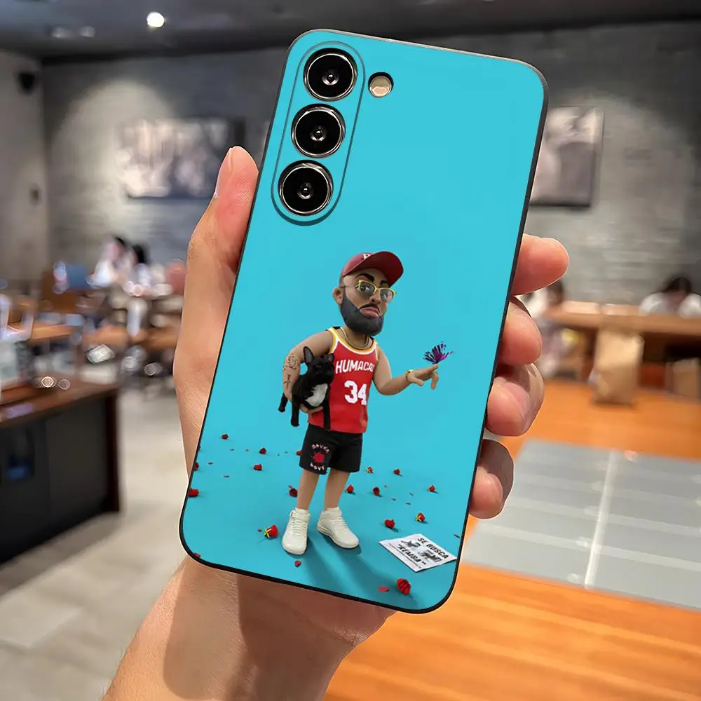 Eladio Carrion Sauce Boyz Rose Phone Case for S23 Samsung S24 Ultra S22 S20 Fe S21 Plus Galaxy A54 A34 A24 A53 M54 Note 20 Cover