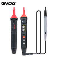 GVDA Digital Pen Type Multimeter Smart DC AC Voltage Tester Voltmeter Auto Range Resistance Capacitance True RMS Multi-meter