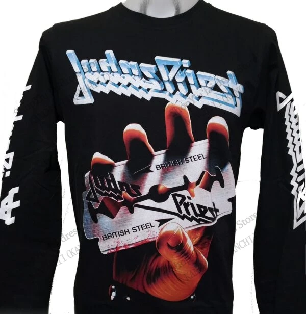 2026 New Rock Judas Priest Band 3D Print Long Sleeve O-Neck T-shirt Men Women Fashion Hip Hop Oversized Tops Tees Mens Clothing