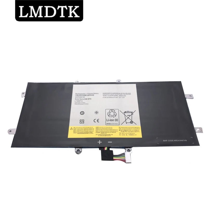 Lmdtk Nova L11m4p13 Bateria do Portátil para Lenovo Ideapad Yoga 11 11s 14.8v 42wh 2840mah