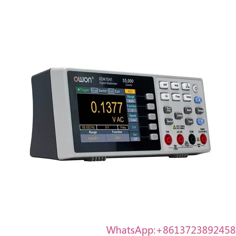 

XDM1241 XDM1041 4 1/2 Digital Multimeter Portable Bench True RMS DC/AC Current Voltage USB Multimetro Tester Meter