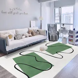 Nordic Style Carpets for Living Room Decoration Teenager Bedroom Decor Rugs Non-slip Carpet Sofa Coffee Table Area Rug Floor Mat