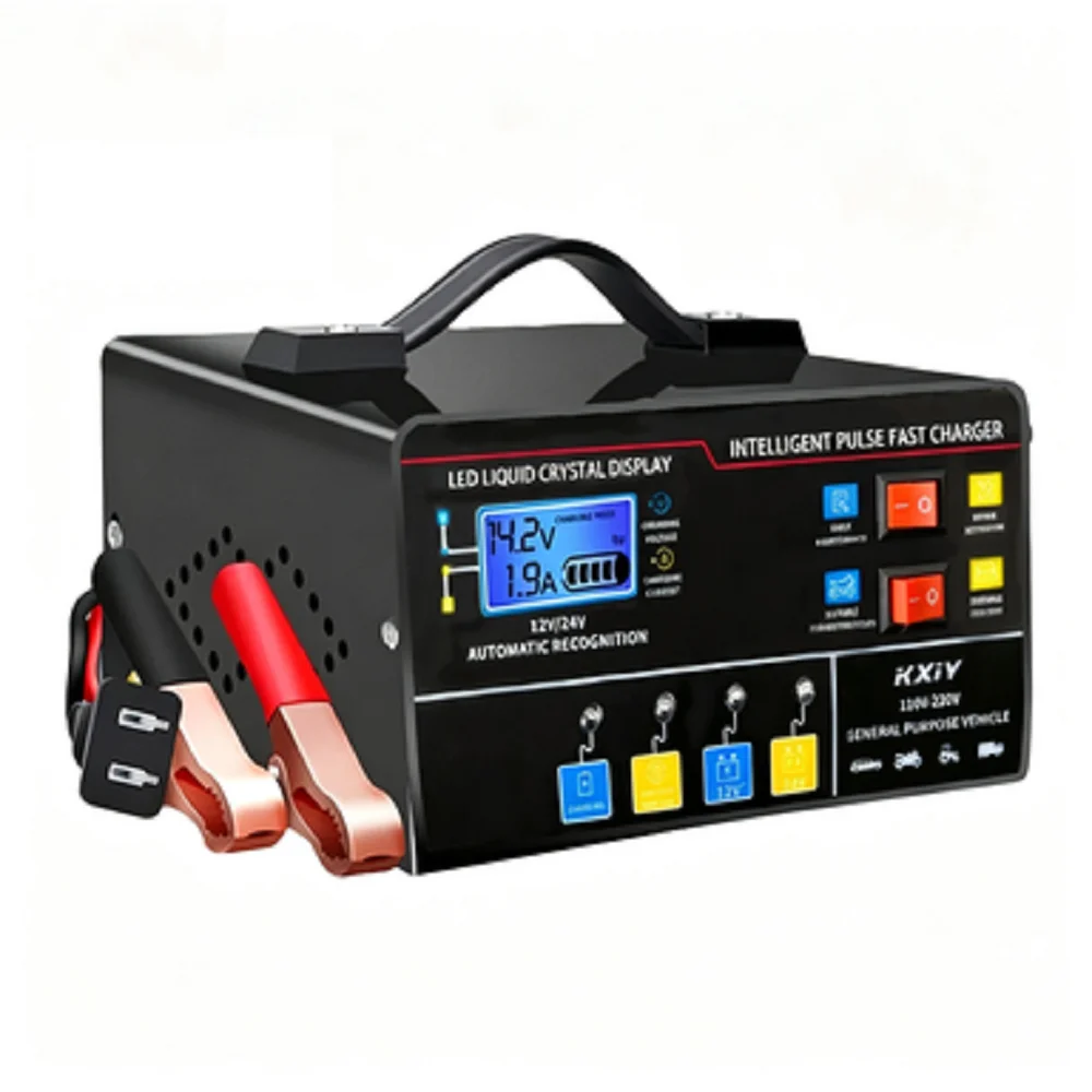 Chargeur de batterie de voitur - Smart Car Battery Charger 12V 24V 20A avis et prix