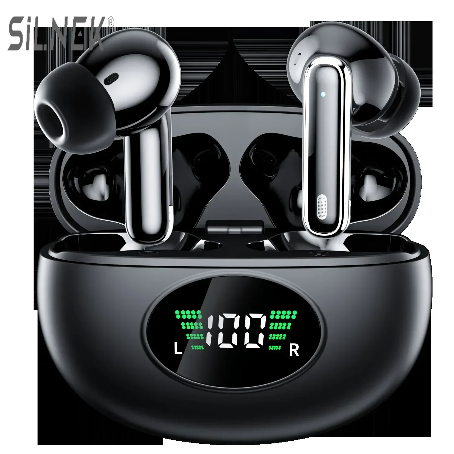 

Long-Lasting Bluetooth In-Ear Earphones High Definition Call Quality Sports Earphones Noise Reduction Wireless Transmission