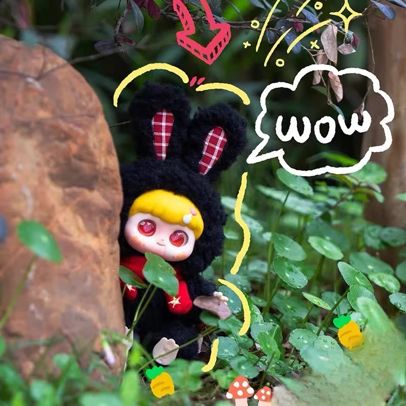 

Новая серия Lucky Little Rabbit, украшение для комнаты, настольные украшения, слепая коробка, подвеска, коллекционные предметы, подарочная игрушка